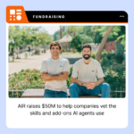 AIR Security founders Yair Saban and Niv Hoffman, developers of a cybersecurity platform for AI agents.