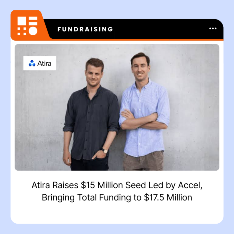 Atira branding representing the Munich-based industrial sales engineering software startup.