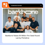 Backbone logo representing the Belgian food technology startup following its €4 million pre-seed funding round.