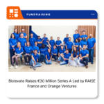 Biolevate logo representing the Paris-based life sciences AI company following its €30 million Series A funding announcement.