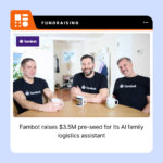 Fambot branding for the AI-powered family logistics platform following its $3.5 million pre-seed funding announcement.