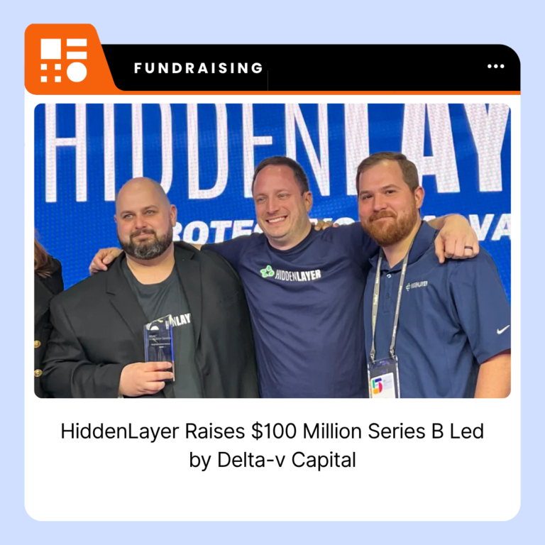 HiddenLayer logo representing the AI security company following its $100 million Series B funding round