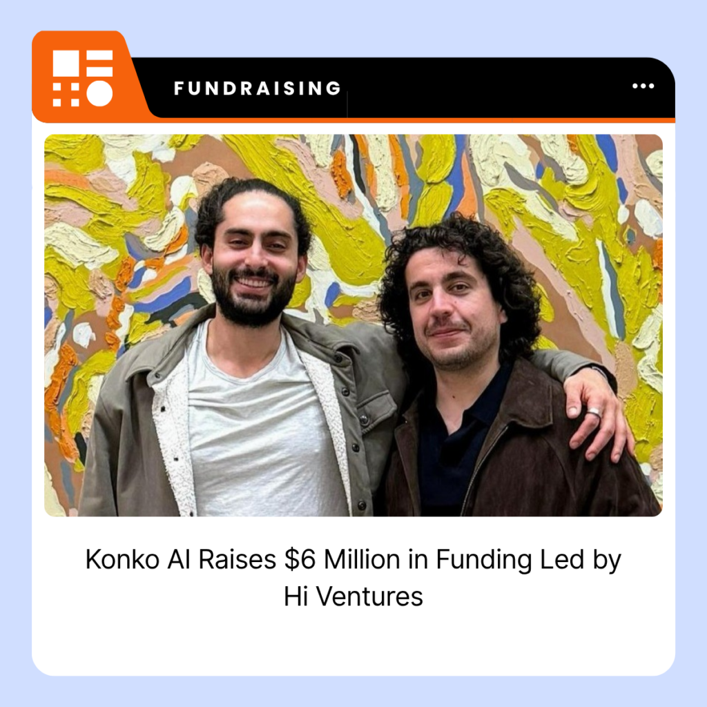Konko AI branding for the healthcare technology company following its $6 million funding announcement.