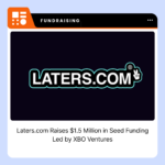 Laters.com branding representing the Singapore-based travel startup following its $1.5 million seed funding round.