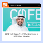 COFE Tech branding related to the company’s pre-IPO funding announcement.
