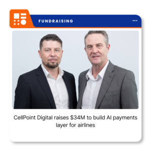 CellPoint Digital branding for the company's $34 million investment and Zenith payments platform announcement.