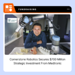 Cornerstone Robotics Sentire surgical system, the surgical robotics platform covered by its strategic partnership with Medtronic.