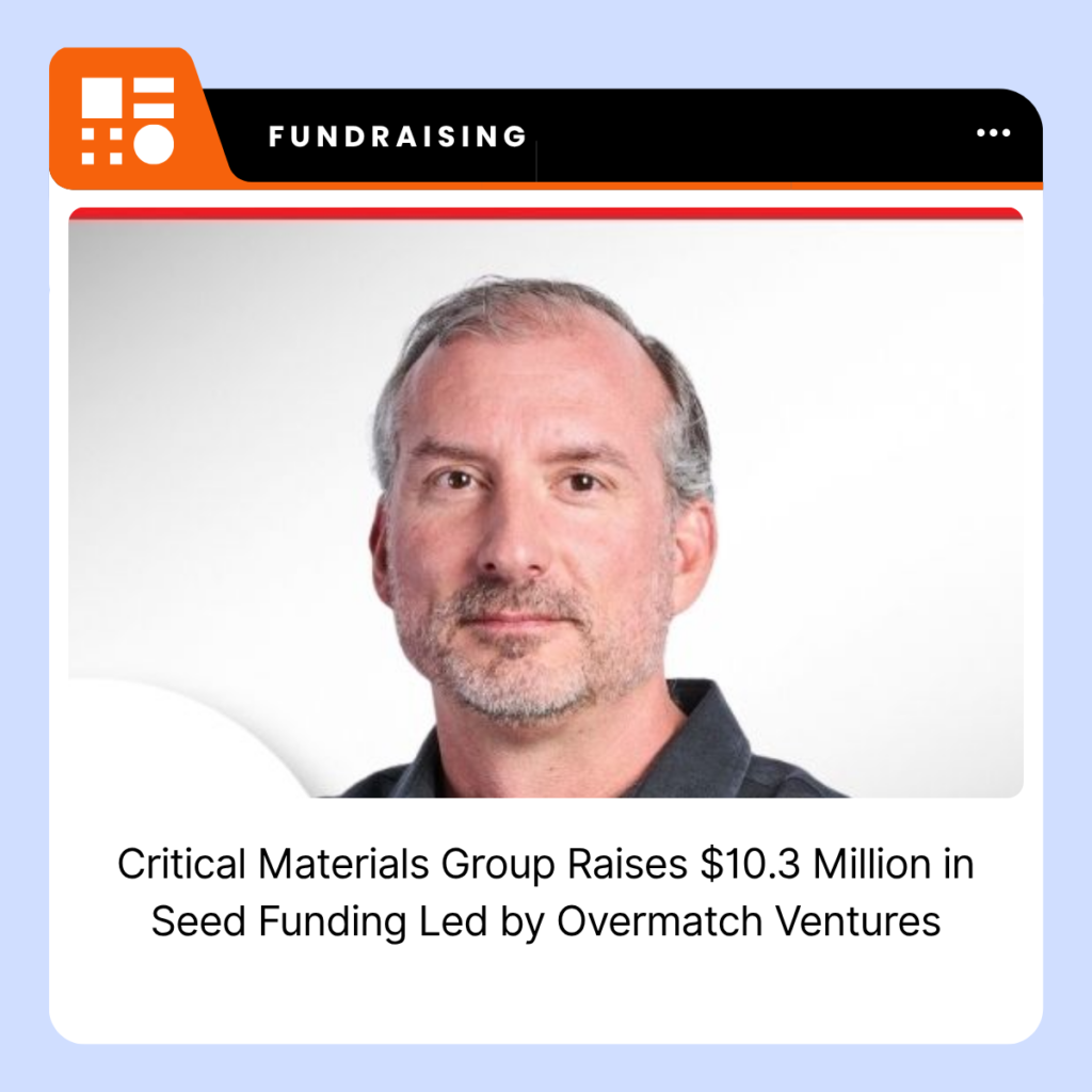 Critical Materials Group imagery related to its US energetics manufacturing operations.