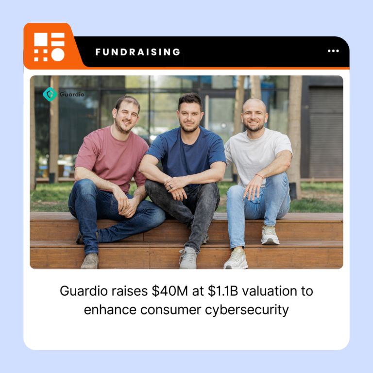 Guardio co-founders Daniel Sirota, Michael Vainshtein and Amos Peled.