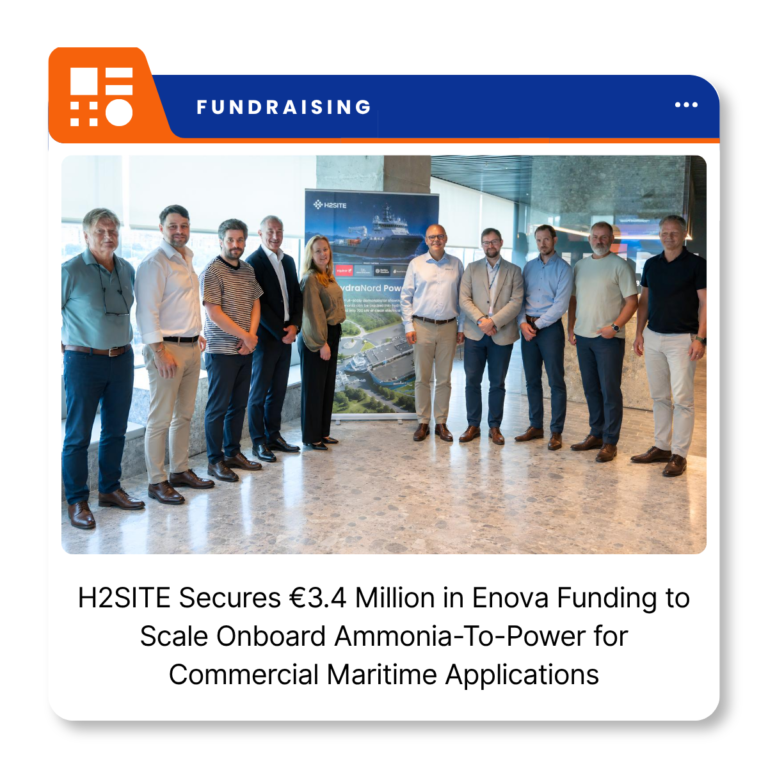 H2SITE hydrogen membrane reactor technology for onboard ammonia-to-power applications.