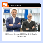 ID Finance branding accompanying its €21 million debt financing announcement with nordIX.