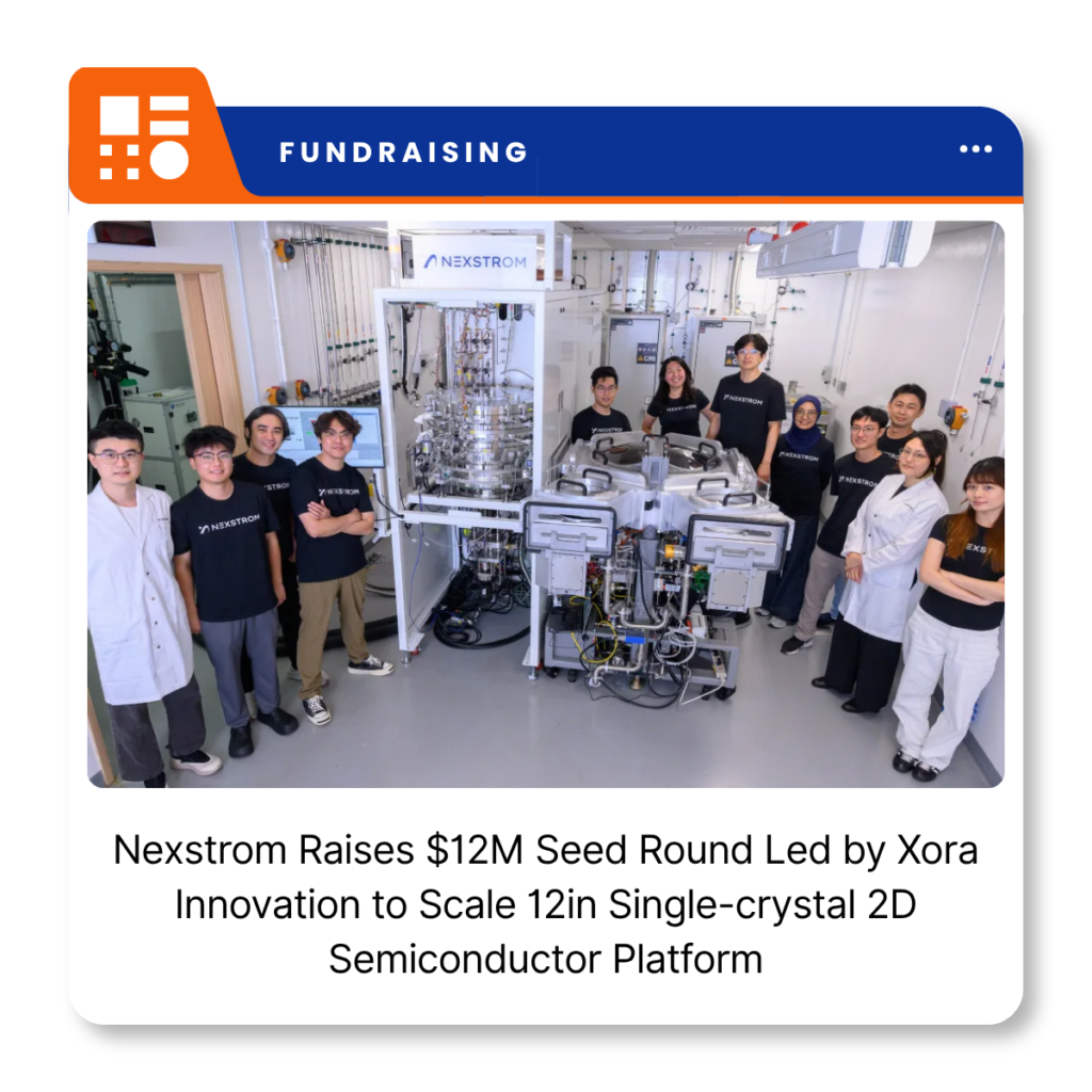 Nexstrom wafer-scale 2D semiconductor platform for advanced chip manufacturing.