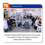 Nexstrom wafer-scale 2D semiconductor platform for advanced chip manufacturing.