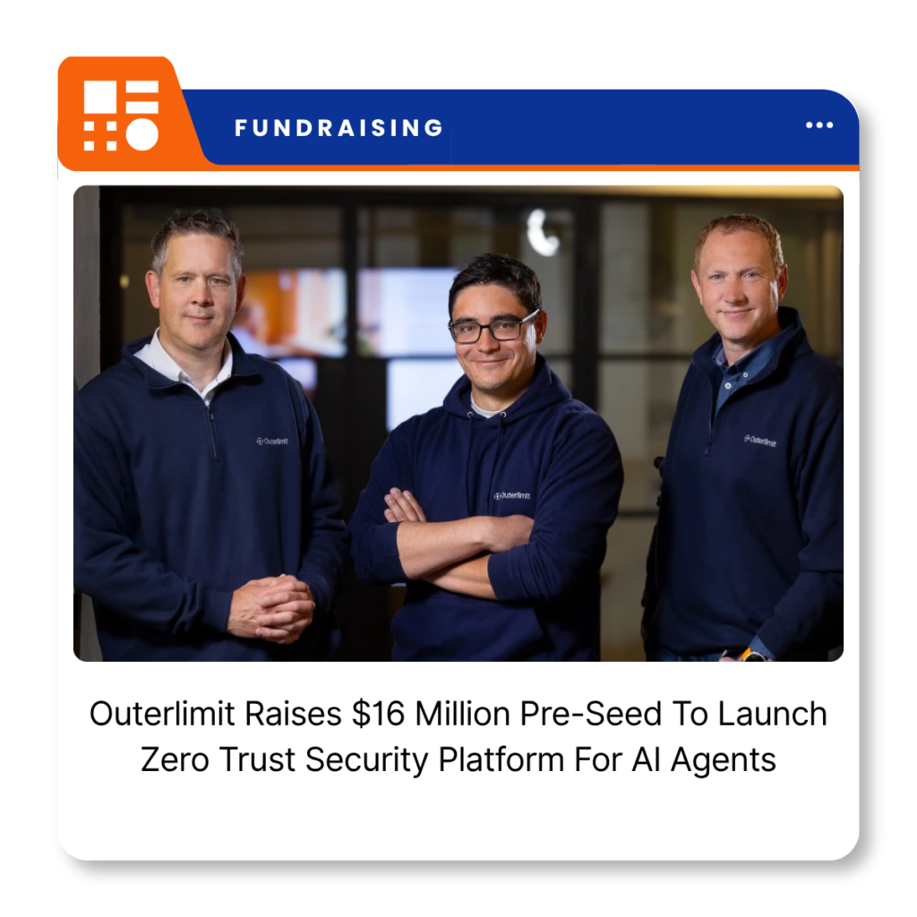 Outerlimit logo representing the cybersecurity company following its $16 million pre-seed funding announcement.