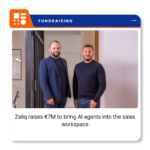 Zeliq logo representing the Paris-based sales technology startup following its €7 million seed extension.