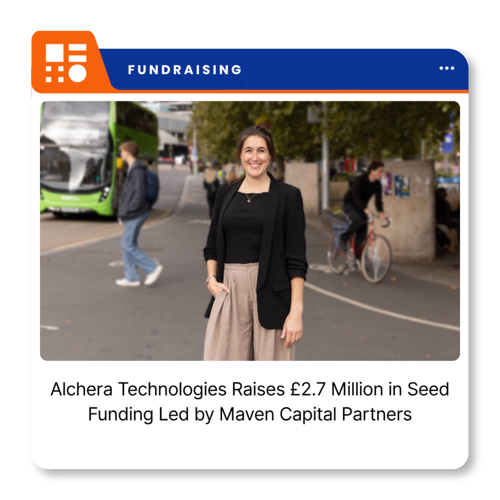 Alchera Technologies branding for the UK-based AI-powered transport data and analytics company.