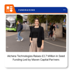 Alchera Technologies branding for the UK-based AI-powered transport data and analytics company.