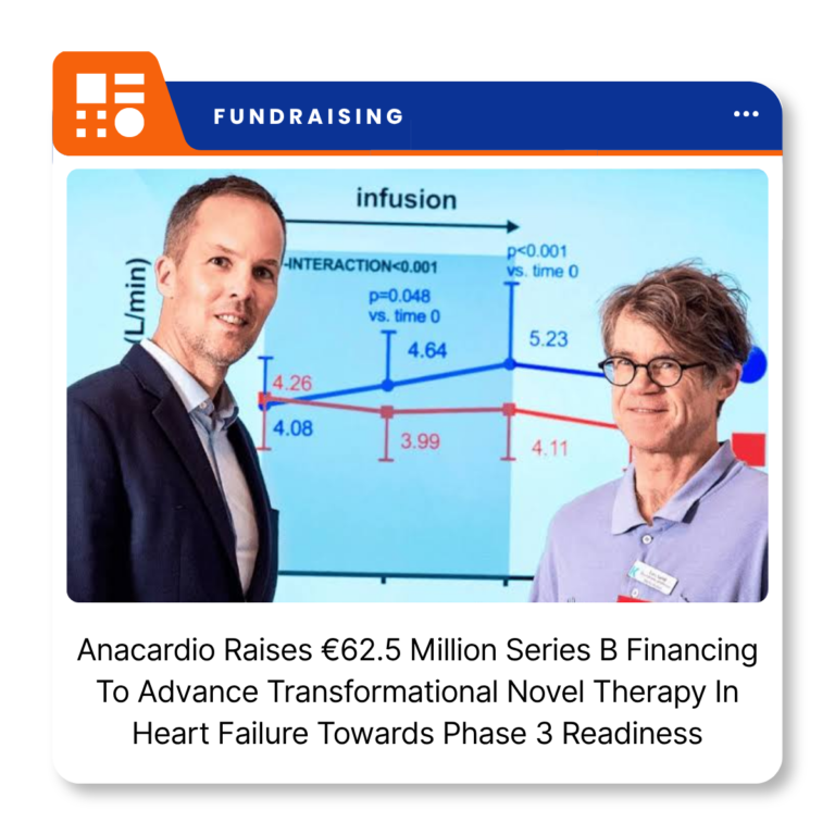 AnaCardio, a Swedish clinical-stage biopharmaceutical company developing treatments for heart failure.