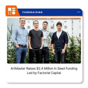 ArtMaster logo representing the Prague-based edtech company behind the AI-powered piano learning application Artie.