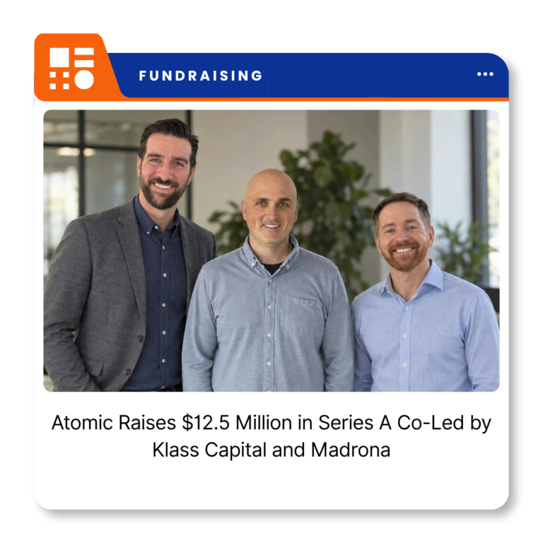 Atomic, an AI-native supply chain planning software company, following its $12.5 million Series A funding announcement.