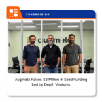 Augmeta co-founders Arslan Jamali, Salman Jamali and Nitin Bhaskaran.