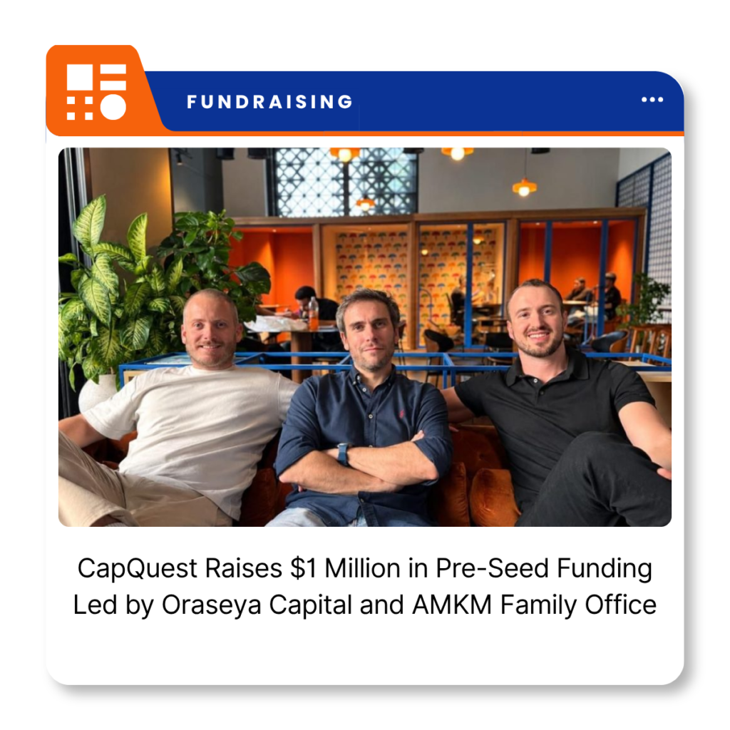 CapQuest logo representing the Dubai-based equity management software company.