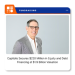 Capitolis company logo representing the fintech company's $220 million financing announcement.