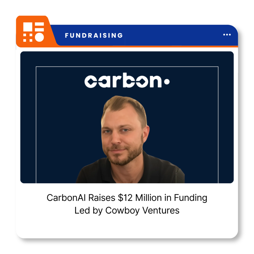 CarbonAI branding representing its AI-powered platform for commercial real estate lending and underwriting automation.