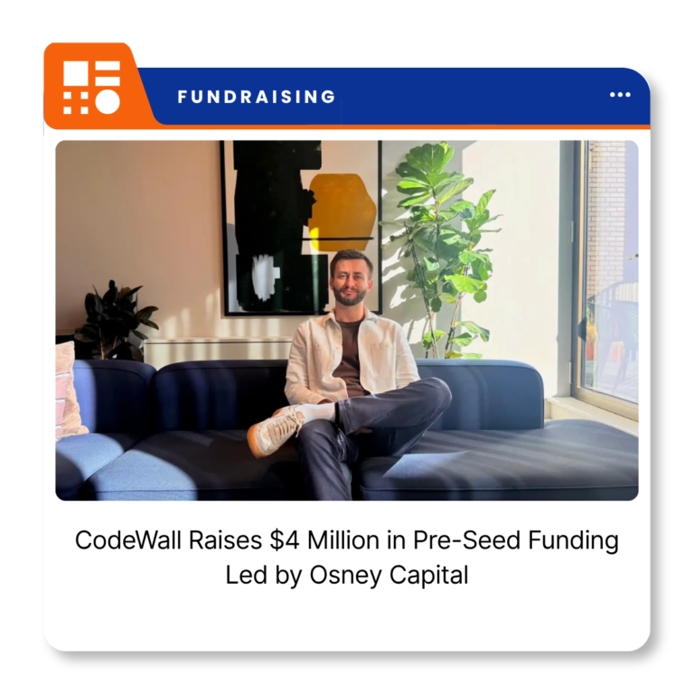CodeWall cybersecurity startup logo representing its AI-powered autonomous penetration testing platform following a $4 million pre-seed funding round.