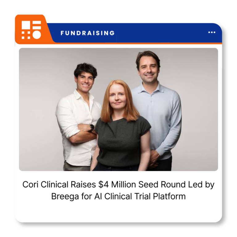Cori Clinical co-founders Jorn Jansen Schoonhoven and Patricio Fernandez Weisson with Chief Clinical Officer Emma Ogburn.