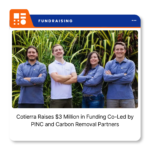 Cotierra biochar technology used to convert agricultural biomass into biochar for agricultural value chains.
