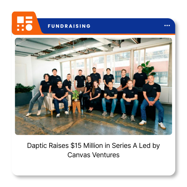 Daptic logo for the product compliance software company.