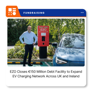 EZO electric vehicle charging infrastructure supporting public EV charging across Ireland and the UK.