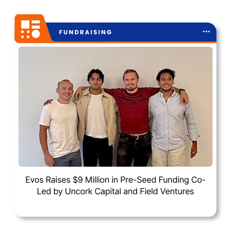 Evos, a New York-based AI startup developing autonomous operators for industrial and business operations.
