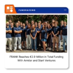 FRANK branding for the Portuguese insurtech's AI Operator platform for insurance brokers.