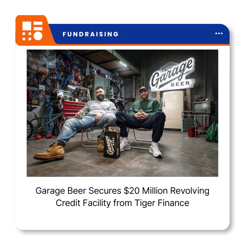 Garage Beer branded light beer cans featuring the company's Classic and Lime varieties.