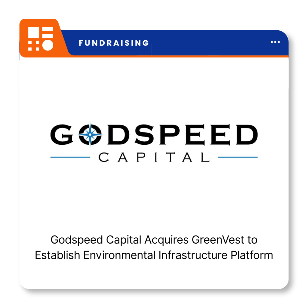 GreenVest company logo representing the Maryland-based environmental restoration business acquired by Godspeed Capital.