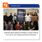 Golbriak Space founders Nicola Garzaniti and Simone Briatore, whose Estonian spacetech company raised €4 million in seed funding.