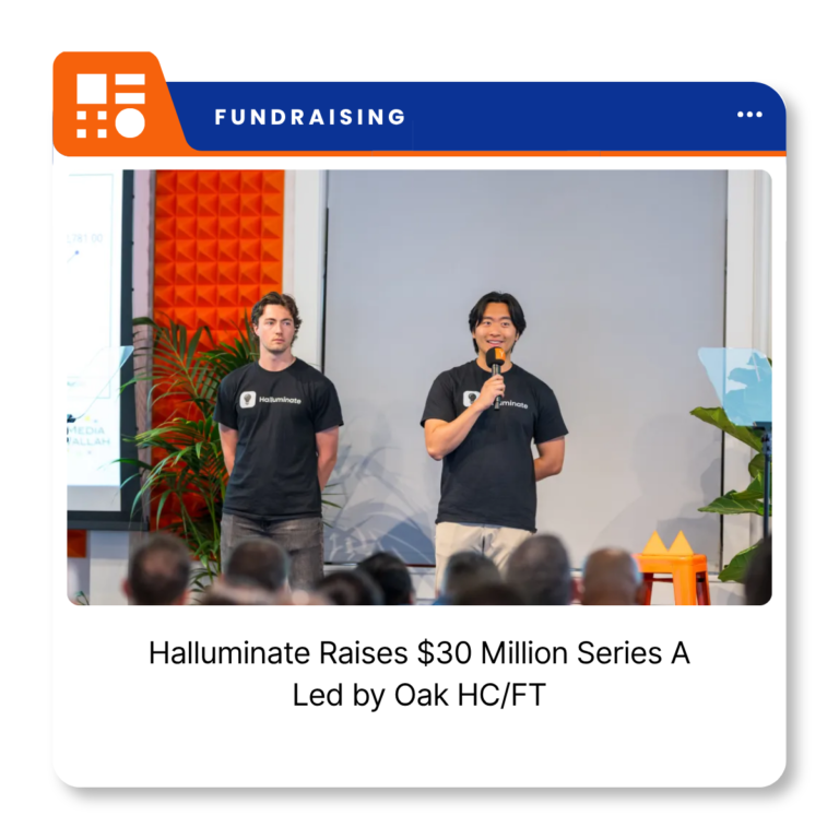 Halluminate branding representing the San Francisco AI startup following its $30 million Series A funding announcement.