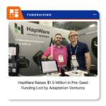 HapWare ALEYE haptic wristband designed to communicate facial expressions, gestures, and body language through tactile vibration patterns.