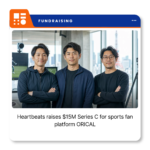 HEARTBEATS branding for its ORICAL digital trading-card and fan engagement platform.