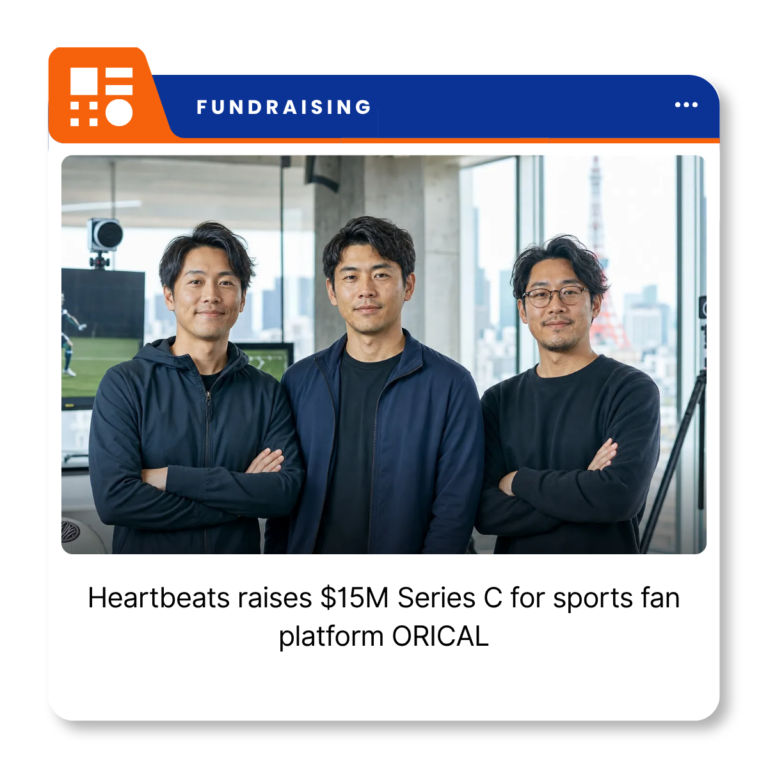 HEARTBEATS branding for its ORICAL digital trading-card and fan engagement platform.