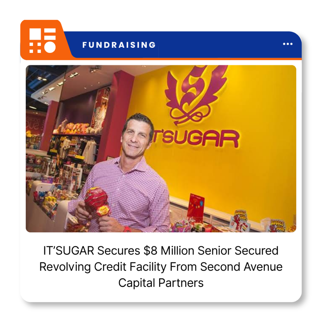 IT’SUGAR specialty candy retail store featuring confectionery and novelty merchandise.