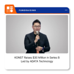 KONST company logo representing the Taipei-based AI computing infrastructure provider following its $30 million Series B funding announcement.