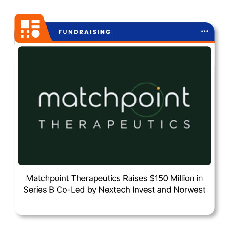 Matchpoint Therapeutics logo representing the US biotechnology company developing precision covalent medicines for autoimmune and inflammatory diseases.