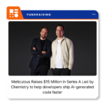 Meticulous company logo representing the London-based automated software testing startup that raised $15 million in Series A funding.