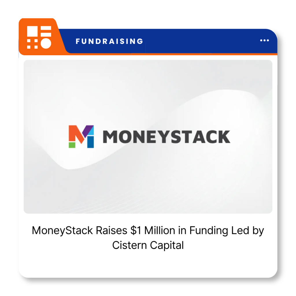 MoneyStack logo representing the financial counseling platform for behavioral healthcare.