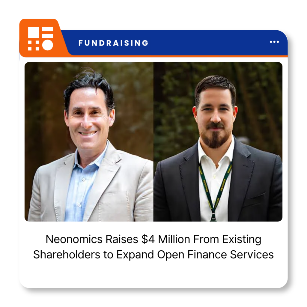 Neonomics logo representing the Oslo-based fintech company providing open banking payments and financial data infrastructure.