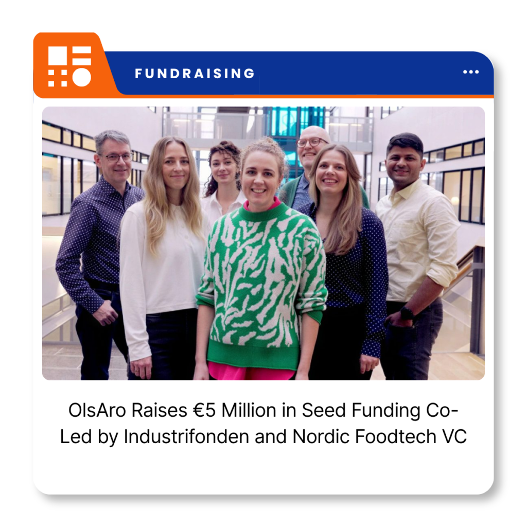 OlsAro, a Swedish agritech company developing climate-resilient cereal genetics through its SeedAX platform.