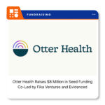 Otter Health logo representing the US healthcare technology startup that raised $8 million in seed funding.